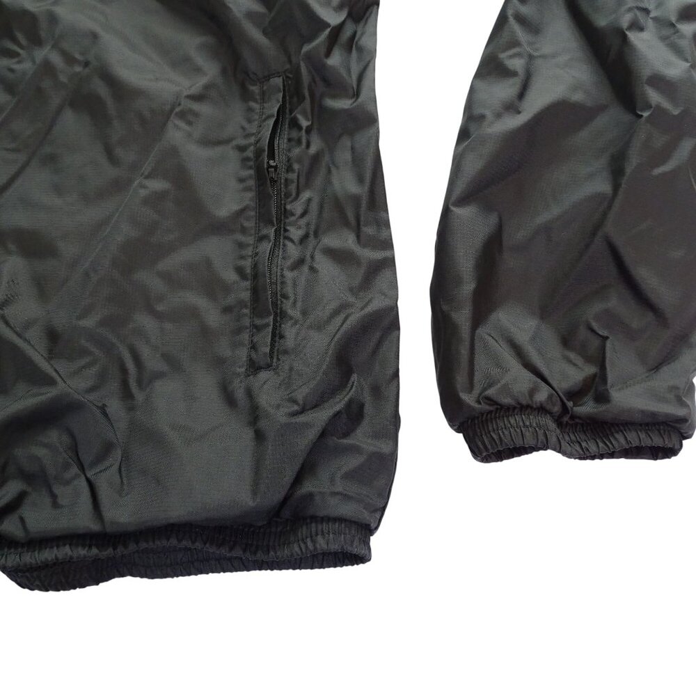 Puma Mens Black Full Zip Windbreaker Jacket Size XL Nylon Classic Casual - Picture 4 of 16